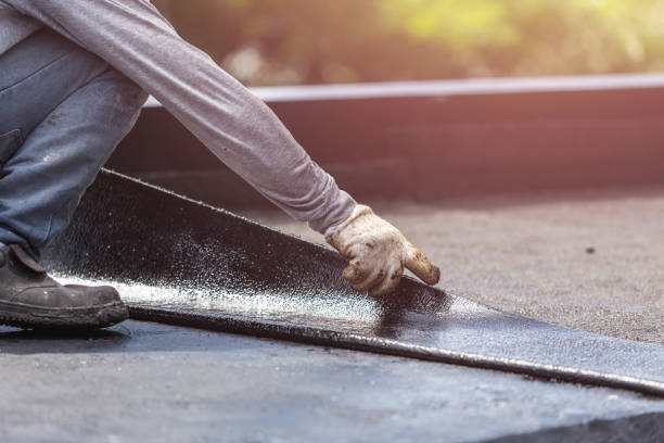 Professional Exterior Waterproofing technician working in Wayne, PA